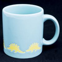 Waechtersbach Stegosaurus Dinosaur Blue Coffee Mug